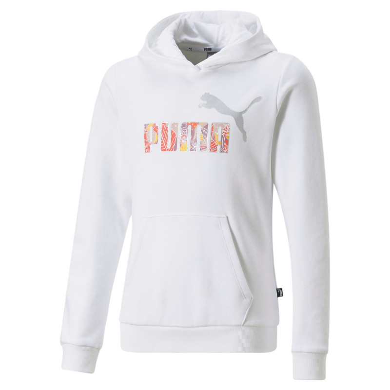 PUMA ESS+ BLOOM LOGO HOODIE TR G