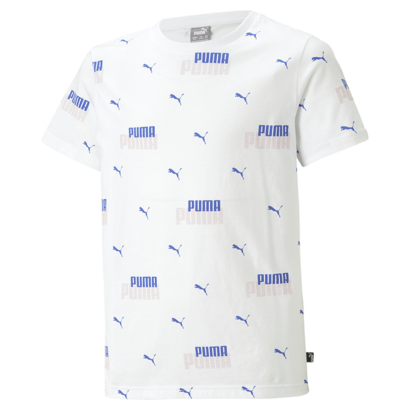 PUMA MAJICA KRATAK RUKAV ESS+ LOGO POWER AOP TEE B