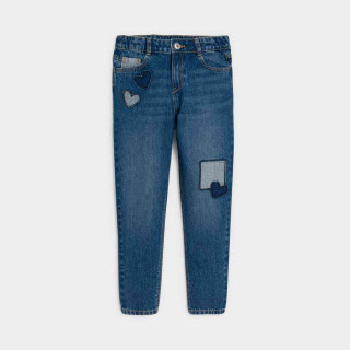OKAIDI PANTALONE DENIM BADGE