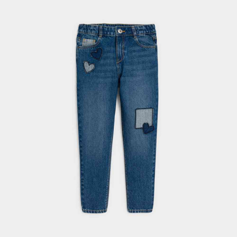 OKAIDI PANTALONE DENIM BADGE