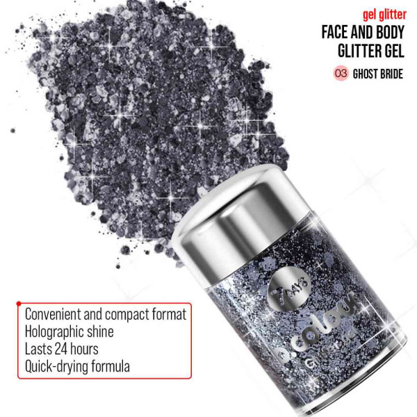 7DAYS BCOLOUR GLITTER GHOST 