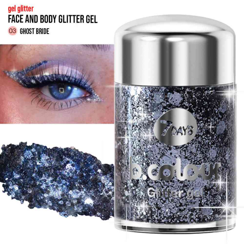 7DAYS BCOLOUR GLITTER GHOST 