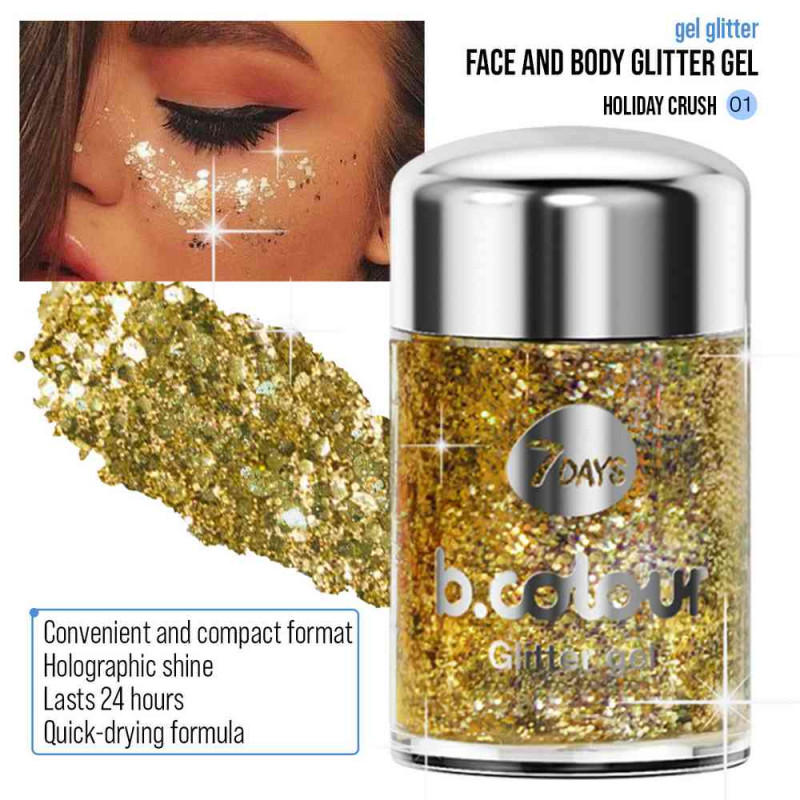 7DAYS BCOLOUR GLITTER HOLIDAY 