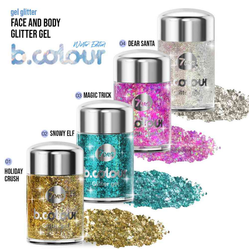 7DAYS BCOLOUR GLITTER HOLIDAY 