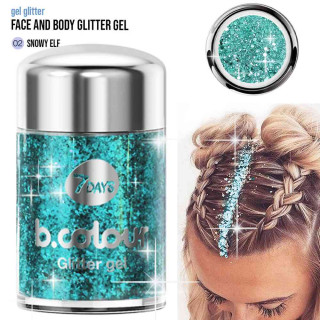 7DAYS BCOLOUR GLITTER SNOWY 