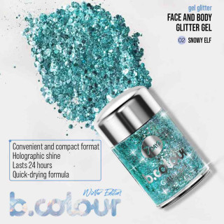 7DAYS BCOLOUR GLITTER SNOWY 