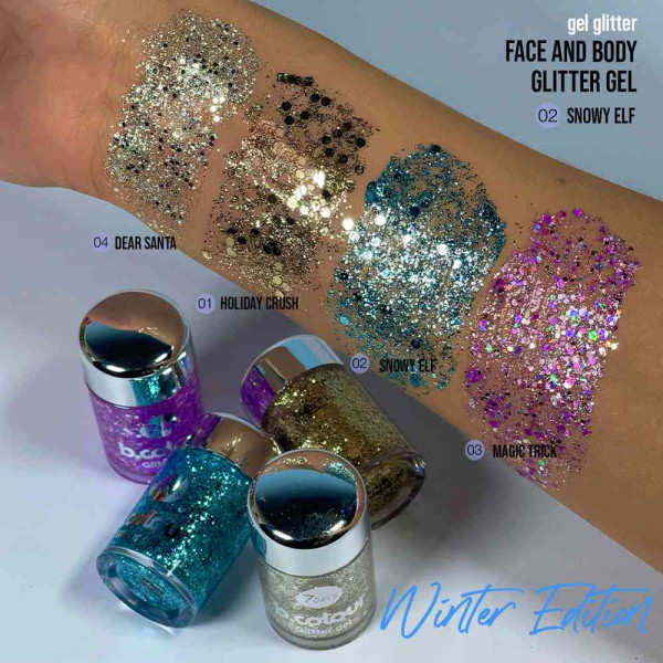 7DAYS BCOLOUR GLITTER SNOWY 