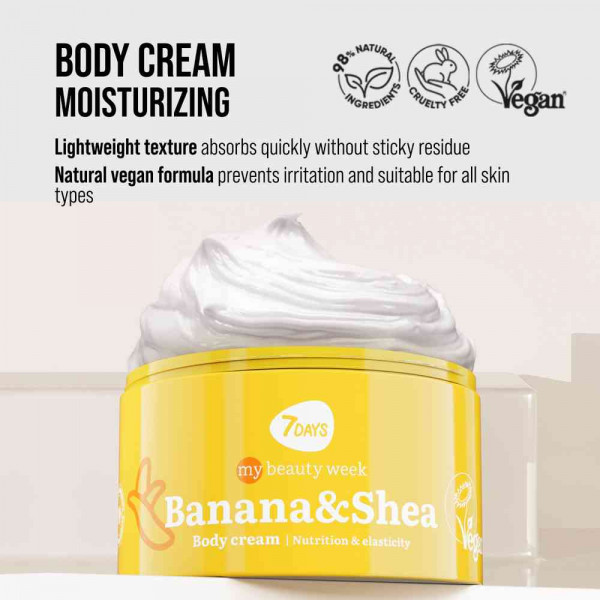 7DAYS KREMA TELO BANANA SHEA 