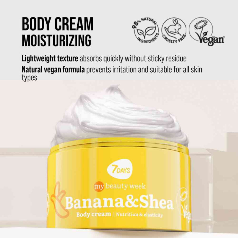 7DAYS KREMA TELO BANANA SHEA 