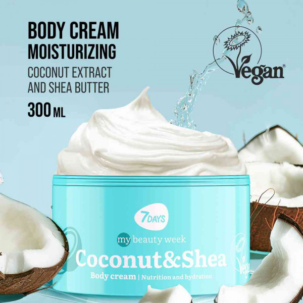 7DAYS KREMA TELO KOKOS SHEA 