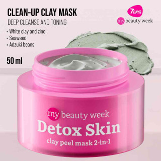 7DAYS GLINENA MASKA 2U1 