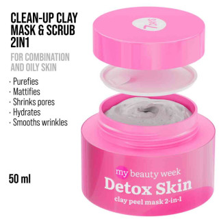 7DAYS GLINENA MASKA 2U1 