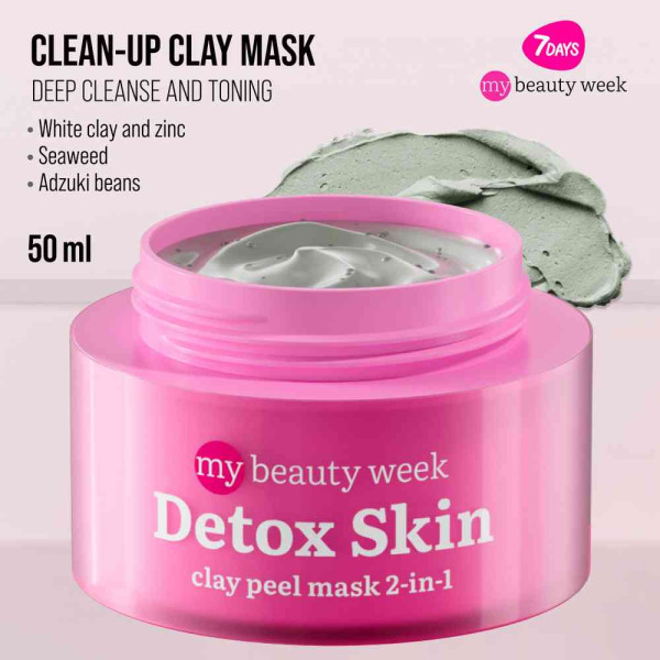 7DAYS GLINENA MASKA 2U1 