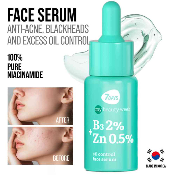7DAYS SERUM KONTROLA SEBUMA B3 ZN 