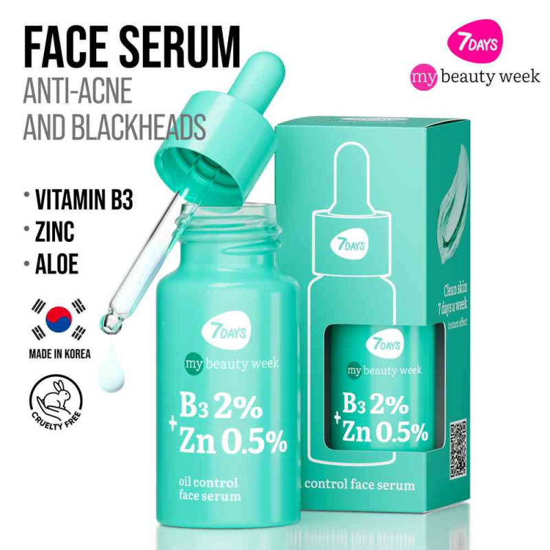 7DAYS SERUM KONTROLA SEBUMA B3 ZN 