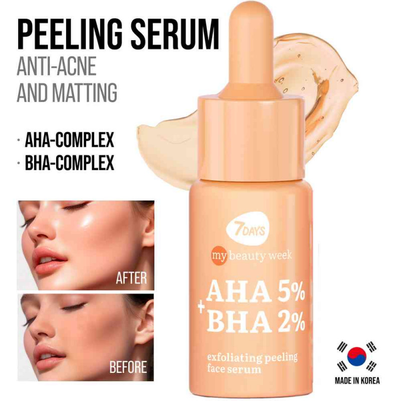 7DAYS SERUM PILING AHA BHA 