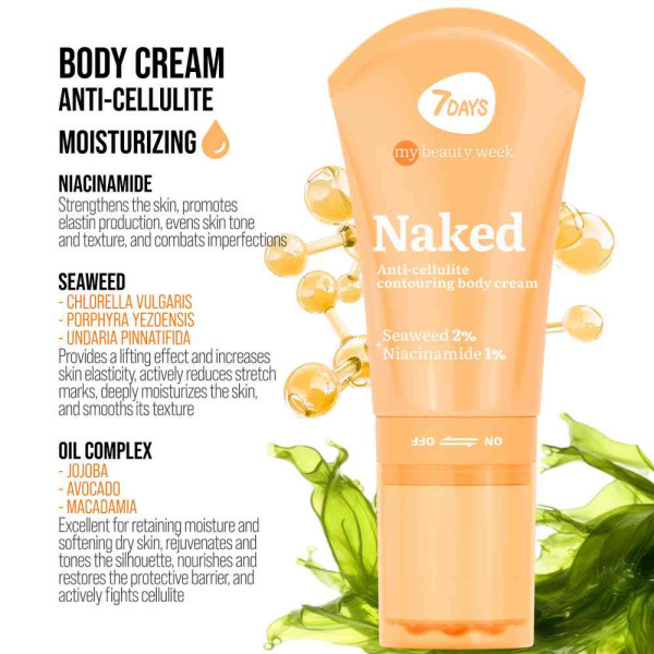 7DAYS ANTI CELULIT KREMA NAKED 