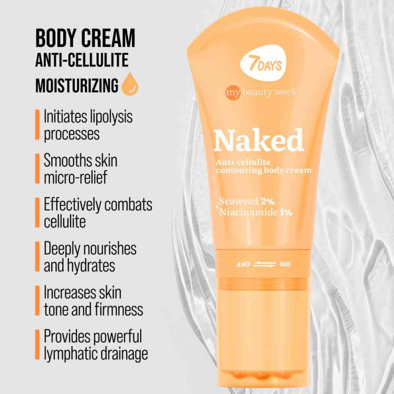 7DAYS ANTI CELULIT KREMA NAKED 