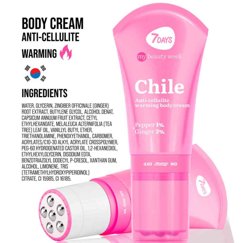 7DAYS ANTI CELULIT KREMA CHILE 