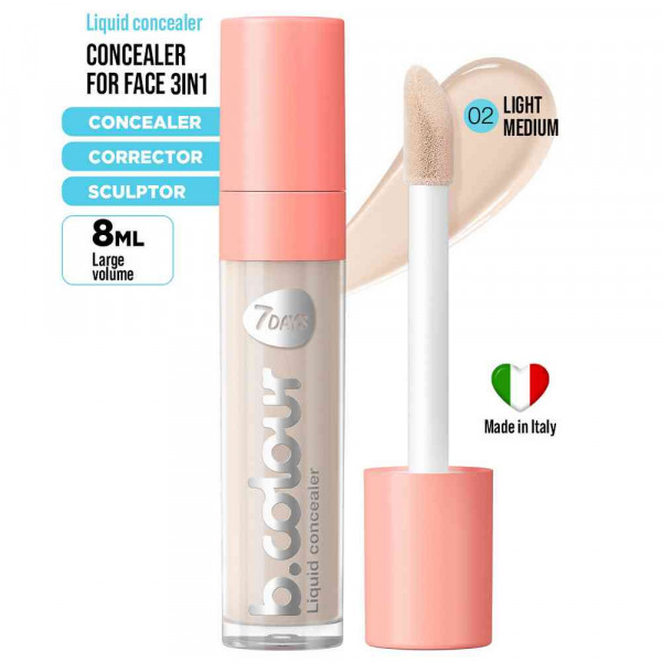 7DAYS BCOLOUR TECNI PUDER SREDNJE 