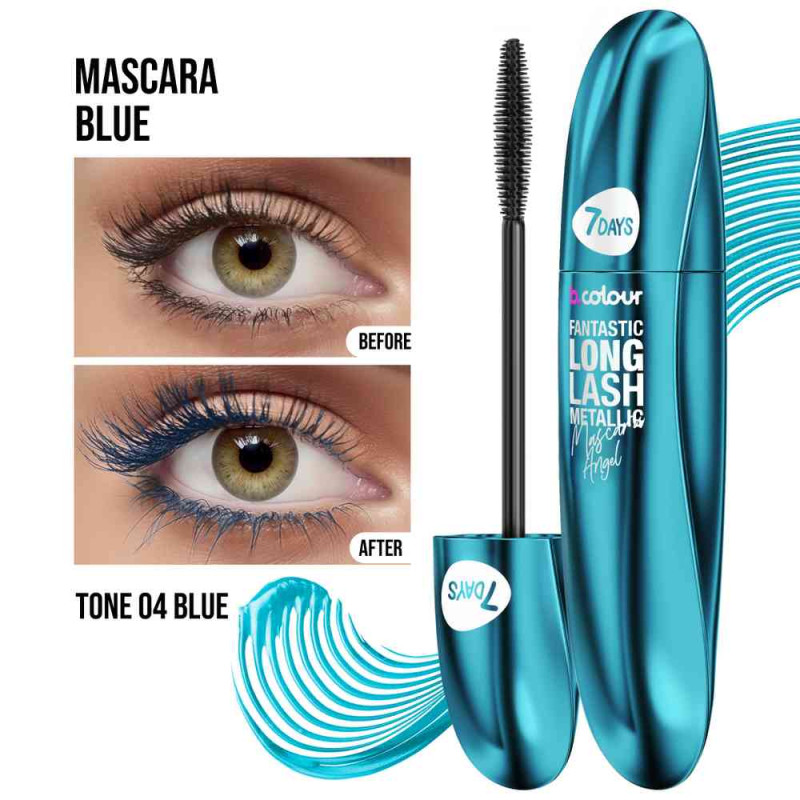 7DAYS METALIK MASKARA PLAVA 