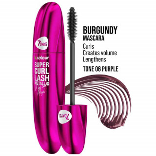 7DAYS METALIK MASKARA LJUBICASTA 