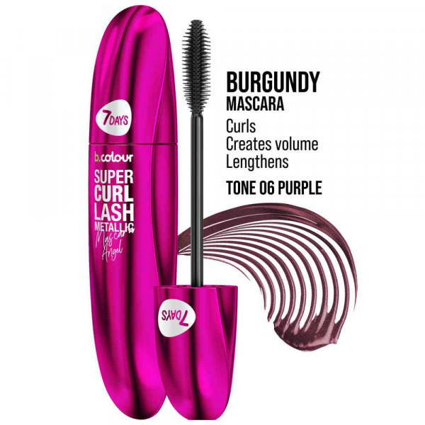 7DAYS METALIK MASKARA LJUBICASTA 