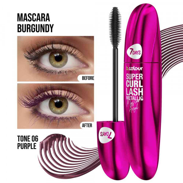 7DAYS METALIK MASKARA LJUBICASTA 