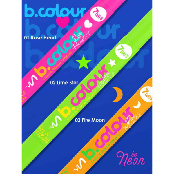 7DAYS BCOLOUR LINER STAMP LIME 