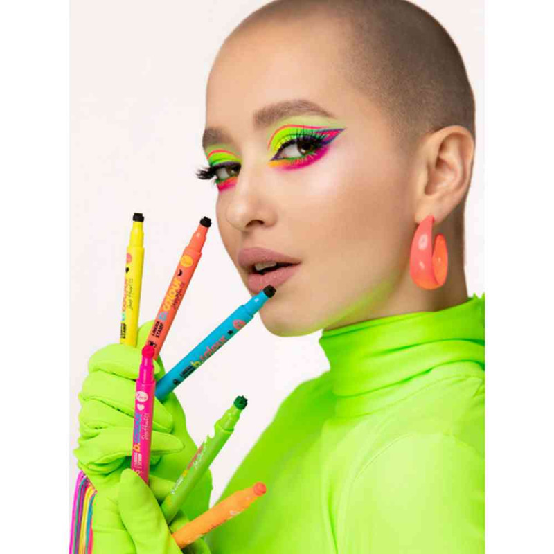 7DAYS BCOLOUR LINER STAMP LIME 