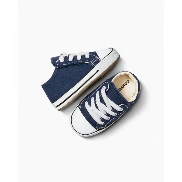 CONVERSE PATIKE CHUCK TAYLOR ALL STAR CRIBSTER CANVAS - NAVY/NATURAL IVORY/WHITE 