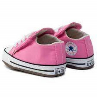 CONVERSE PATIKE CHUCK TAYLOR ALL STAR CRIBSTER CANVAS - PINK/NATURAL IVORY/WHITE 