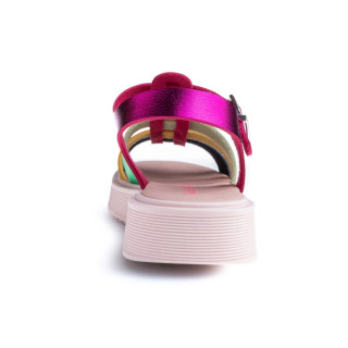 PABLOSKY SANDALE LAMINADO FUCSIA