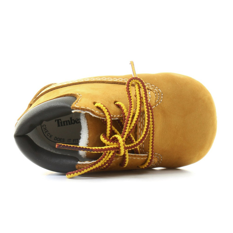 TIMBERLAND CIPELE CRIB BOOTIE WITH HAT WHEAT NUBUCK