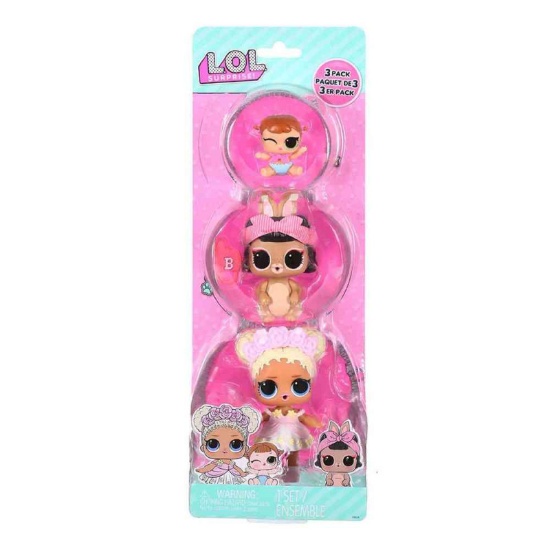 LOL SURPRISE DOLL SIS PET OPP 