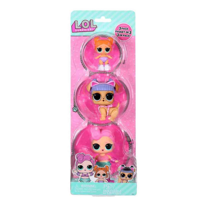 LOL SURPRISE DOLL SIS PET OPP 