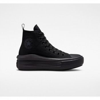 CONVERSE PATIKE CHUCK TAYLOR ALL STAR MOVE PLATFORM - BLACK/BLACK/DK SMOKE GREY 