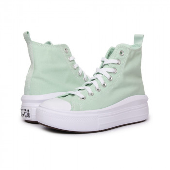CONVERSE PATIKE CHUCK TAYLOR ALL STAR MOVE PLATFORM - STICKY ALOE/WHITE/BLACK 