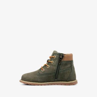 TIMBERLAND CIPELE POKEY PINE 6IN BOOT WITH DARK GREEN NUBUCK