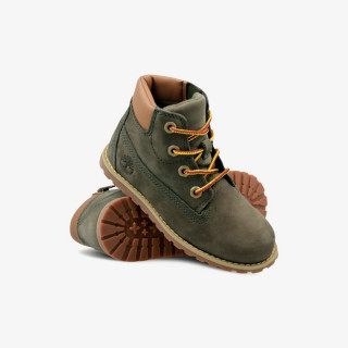 TIMBERLAND CIPELE POKEY PINE 6IN BOOT WITH DARK GREEN NUBUCK 