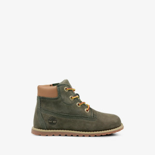 TIMBERLAND CIPELE POKEY PINE 6IN BOOT WITH DARK GREEN NUBUCK 