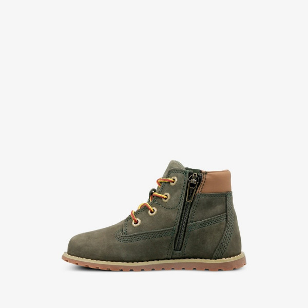 TIMBERLAND CIPELE POKEY PINE 6IN BOOT WITH DARK GREEN NUBUCK