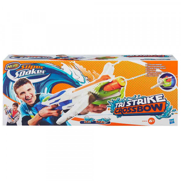 NERF SUPER SOAKER TRI STRIKE CROSSBOW 
