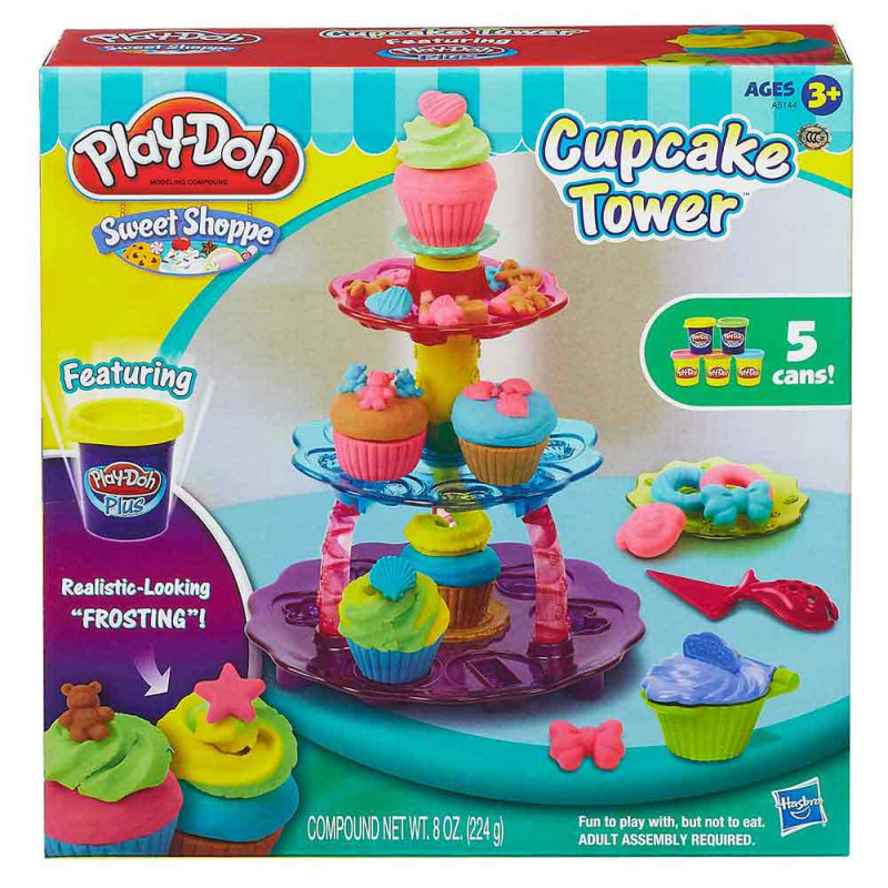 PLAY-DOH SET CUPCAKE TOWER