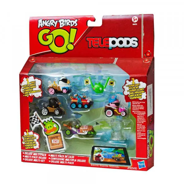 ANGRY BIRDS GO TELEPODS DELUXE MULTI PACK 