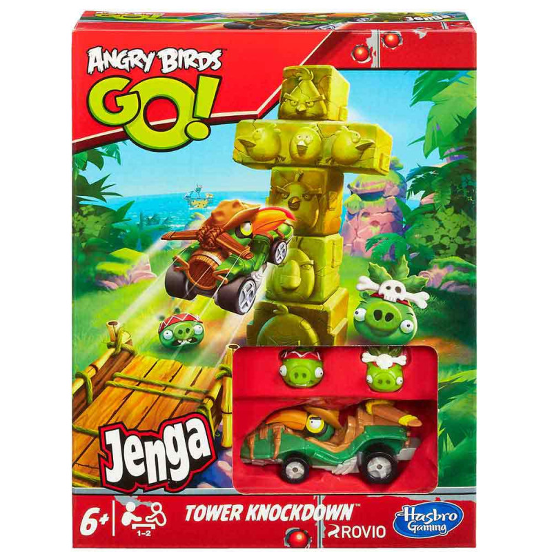ANGRY BIRDS GO JENGA TOWER KNOCKDOWN IGRE