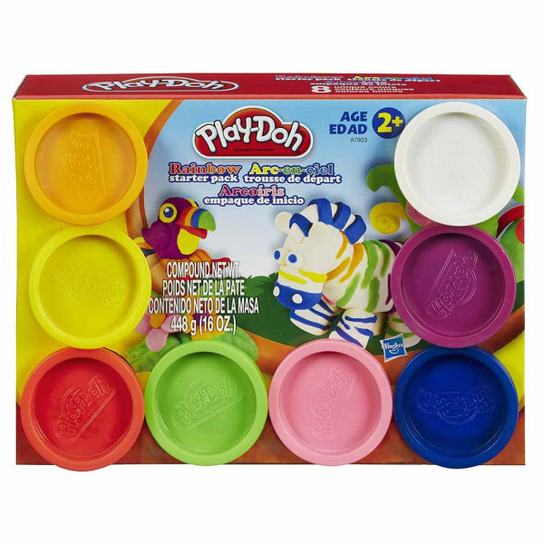 PLAY-DOH PLASTELIN RAINBOW SET 