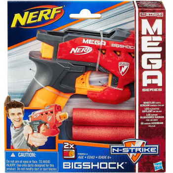 NERF PISTOLJ MEGA BIGSHOCK 
