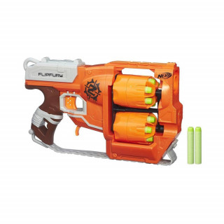 NERF ZOMBIE STRIKE FLIPFURY BLASTER