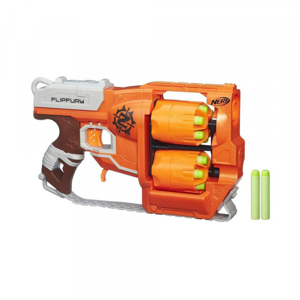 NERF ZOMBIE STRIKE FLIPFURY BLASTER